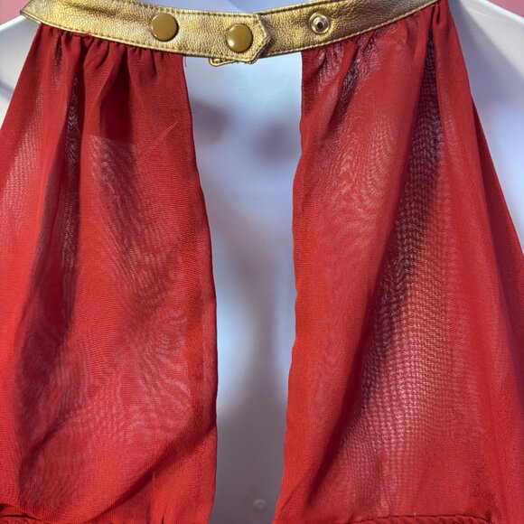 Her Universe Marvel The Captain Marvel Maxi Costume Dress Plus Size 28 - Picture 5 of 9